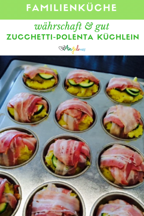 Zucchetti Polenta Küchlein