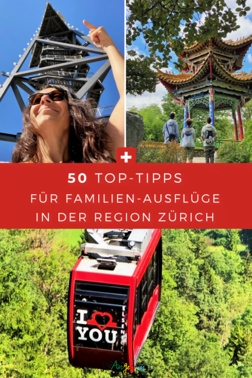 In der Region Zürich gibt es viele schöne Ausflugsziele für Familien. Fünfzig davon sind in der tollen ZVV-Freizeit-App zusammen gefasst. Das Beste dabei: Wer auf den Erkundungstouren die Freizeit-App nutzt, kann Punkte sammeln und sie gegen tolle Preise einlösen. 