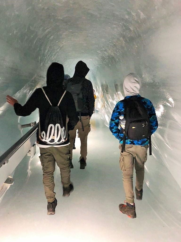 Die Eishöhle auf dem Jungfraujoch