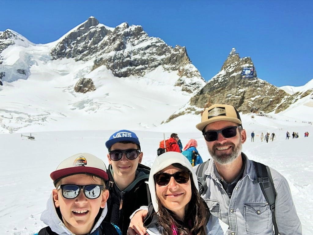 Familienausflug aufs Jungfraujoch