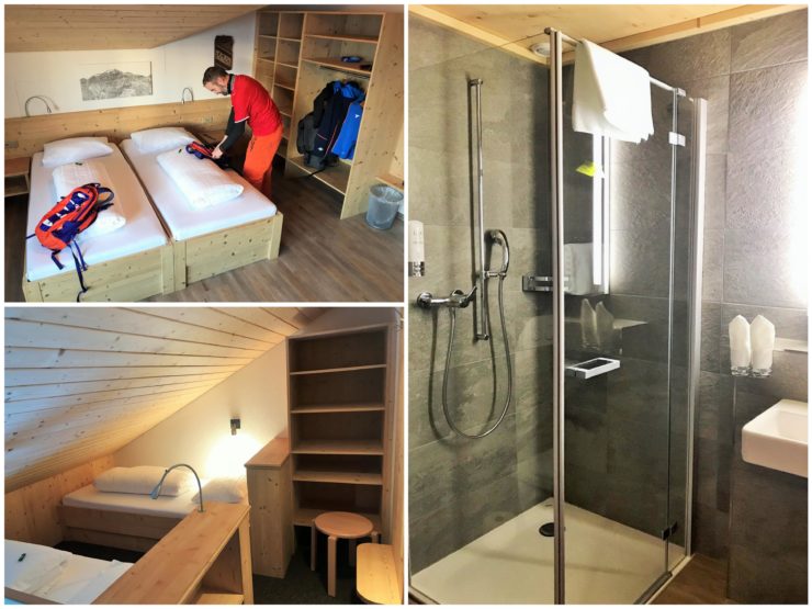 Skifahren in Elm mit der Familie