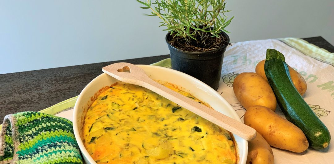 Frittata mit Zucchetti und Kartoffeln