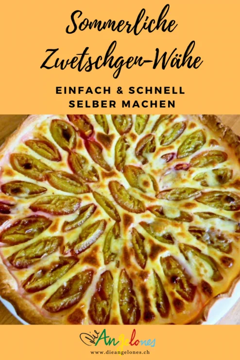 Die Zwetschgen-Wähe ist im Sommer ein Schweizer Klassiker auf dem Familientisch. Unser Rezet ist gelingsicher und kann für jede Art von Früchten eingesetzt werden.