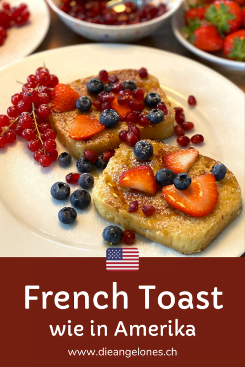 French Toast wie in Amerika ist einfach und schnell zubereitet. Dafür kann man - auch zur Restenverwertung - jede Art von Brot verwenden.