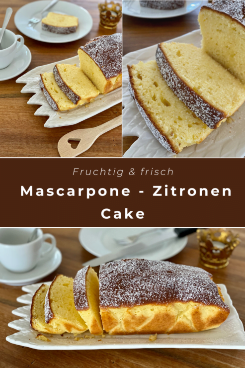 Ein Zitronen-Mascarpone Cake schmeckt nach einer Prise Italien und ist einfach und schnell gebacken. Er ist saftig und fruchtig-frisch, und die ganze Familie wird ihn lieben!