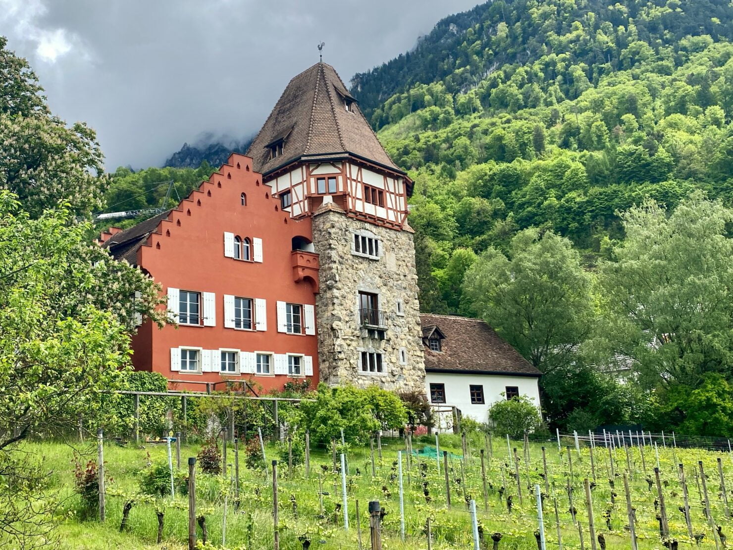 Rotes Haus- Tipps für eine Auszeit in Vaduz Liechtenstein