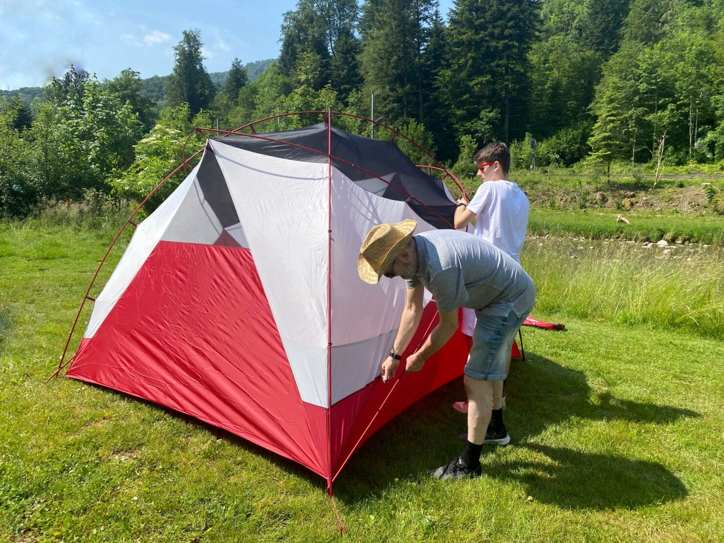Mit dem richtigen MSR Zelt Habitude - Familien-Camping leicht gemacht