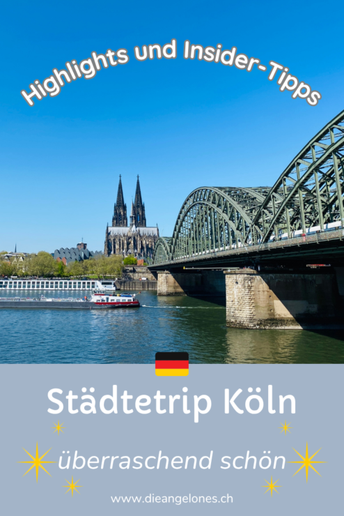 Köln ist lebendig, kreativ und eine tolle Stadt für einen abwechslungsreichen Citytrip. Zwischen imposanter Architektur, entspannten Rheinufern, coolen Vierteln und echten Köln-Klassikern haben wir 4 1/2 Tage in der Domstadt verbracht – und waren überrascht, wie vielseitig und hübsch Köln ist. Hier kommen unsere besten Tipps für euren Städtetrip nach Köln – ideal für alle, die Städte lieben, gerne aktiv unterwegs sind und eine Stadt wie Köln authentisch erleben möchten.