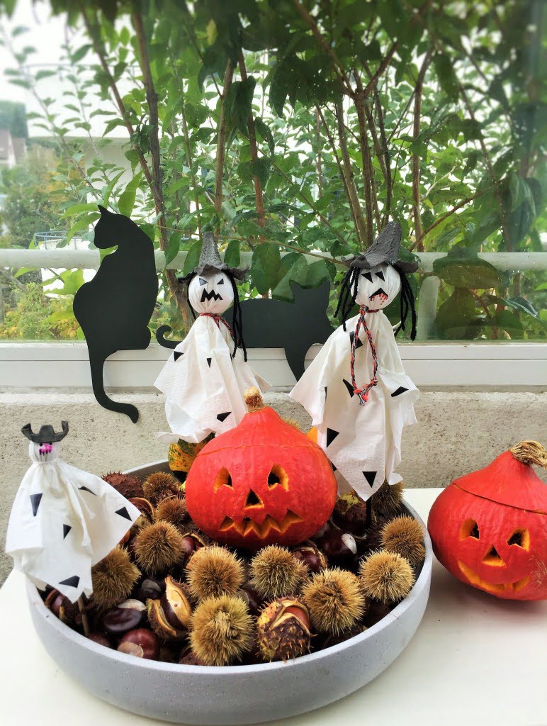 Halloween - Unser Hauseingang macht jede Saison und jedes Fest mit